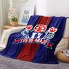 Universidad de Chile Print Flannel Blanket, High quality Comfortable for All Seasons, Home Decor, Warmth and Comfort, Perfect for Christmas Gifts