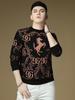 2025 Autumn/Winter Men's Youth Round Neck Jacquard Knit Pullover Sweater 617