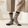 3 Pack Womens cotton Socks Autumn and Winter Warm Socks Thick Knit Cabin Cozy Crew Soft Socks Gifts for Women Colorful Fashion