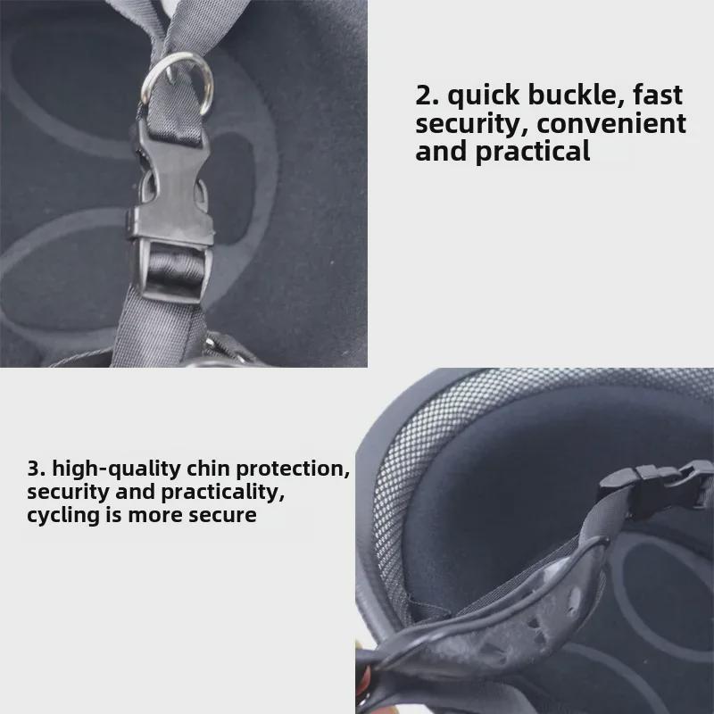 ZR-307 WWII German Style Half Motorcycle Helmet for Outdoor Riding