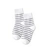 Damskie Wiosenne i Jesienne Nowe Klasyczne Paski Styl College Oddychające Bawełniane Skarpety