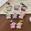 Cartoon Lamb Keychain Kawaii Year of Sheep Mascot Pendant Non-toxic Safe Bag Hanging Decor for Kids Daily Use
