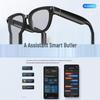 Q1 Smart Glasses: 1300W Photo/Video, Real-Time Translation, Bluetooth Calls, AI-Enhanced