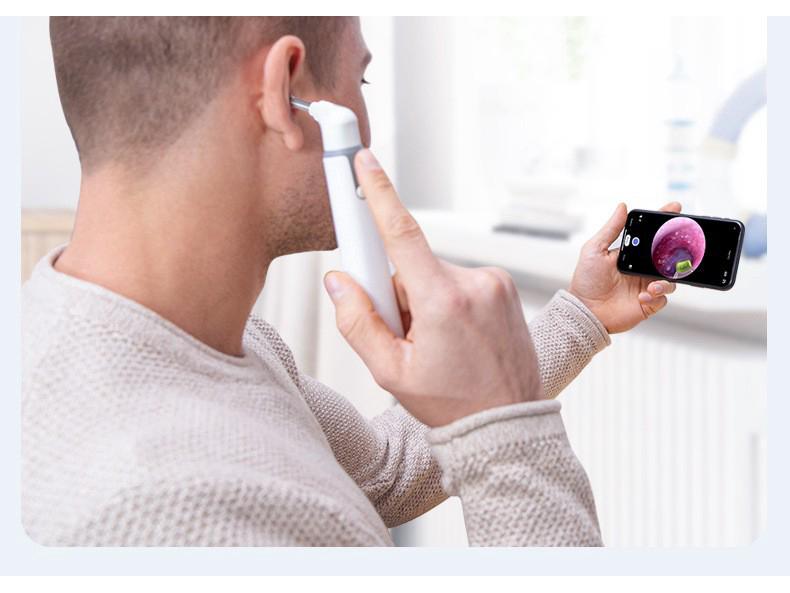 Home Edition Smart Ohrreinigungs-Endoskop mit WiFi Inspektionsspiegel