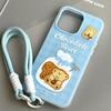 Coque de téléphone souple sirène en peluche pour iPhone 11, 12, 13, 14, 15, 16 - Design de dessin animé mignon pour femmes