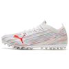 Ultra 1.2 Round Toe Lace-Up MG (Rubber Short Studs) Artificial Grass Football Shoes Men Football Shoes White Red 106341-04
