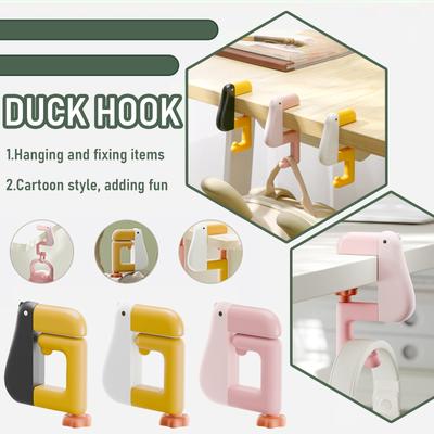Cute Table Hook Adjustable Desktop Hook Suitable For Handbags, Wallets, Backpacks, Under-table Bracket