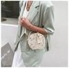 Ins Trendy Trendy Straw Bag, Cute Floral Woven Shoulder Bag, Single Strap Crossbody Small Bag