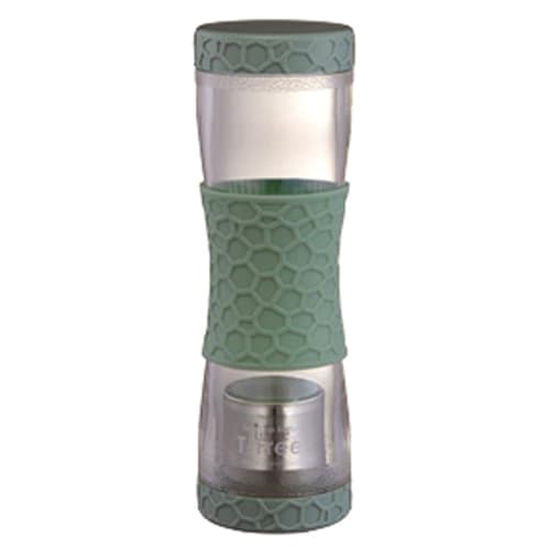 MacMar Twin Cap Bottle Tea Free Green 500ml AA0026