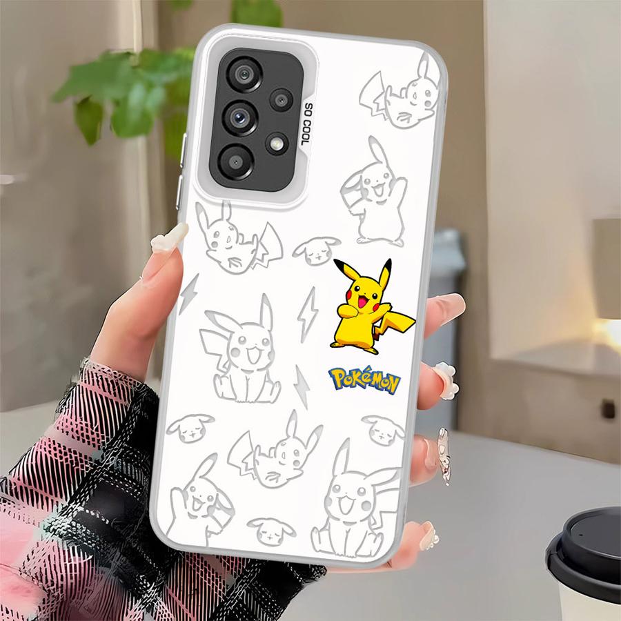 

Phone Cover Case for Samsung Galaxy A24 A23 A36 A06 A56 A25 A16 A34 A13 A55 A54 73 A26 A15 A32 A14 A05 A04 Pokemon Pikachu Galaxy A05