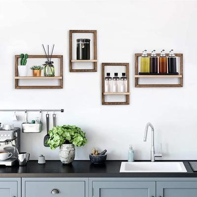 1/2Pcs Wall Plant Shelf Space Saving Plant Display Rack Strong Load-bearing Easy Assembly Indoor Plant Stand Wall Decor