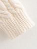Autumn Chunky Knit Cable Long Cardigan for Women - Single-Breasted Design