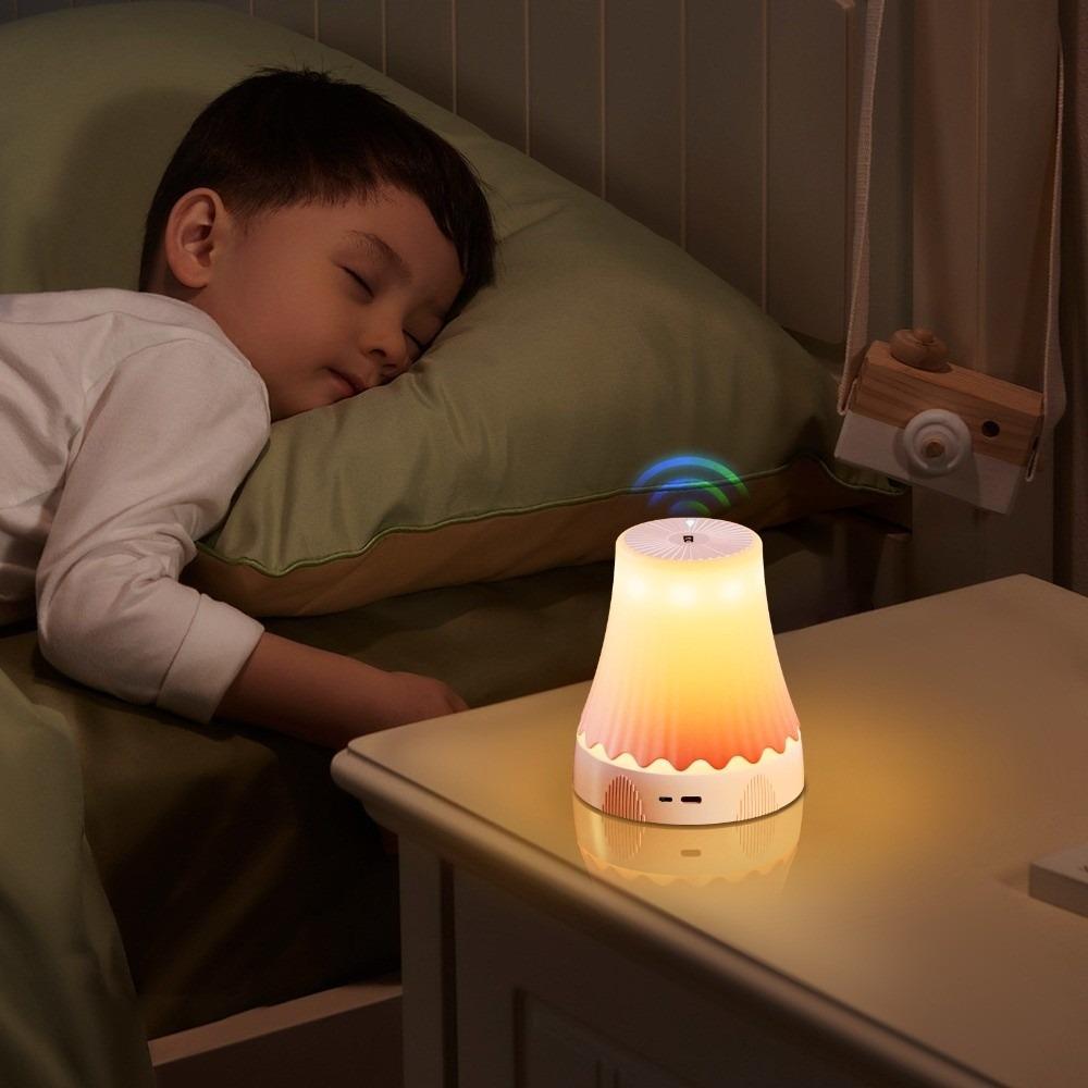 Rechargeable RGB LED Night Lamp Creative Adjustable Room Bedside Lamp Gesture Control Home Decor Hand Gesture Sensor Light Kids