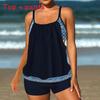 Classic Polyester Bikini Set With Colorful Print For Water Sports Enthusiasts