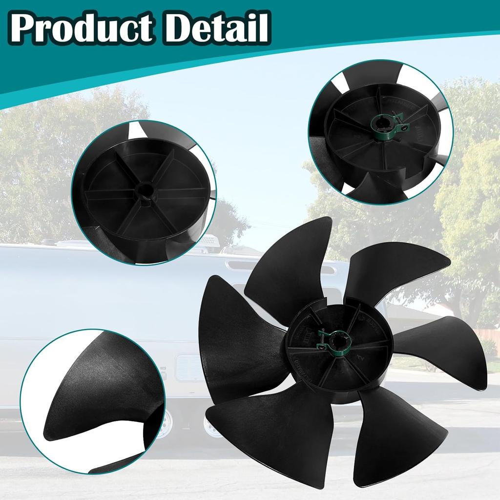 3313107.015 Fan Blade For Dometic Brisk Air Conditioner, 3313107.015 RV AC Fan Blade For Dometic Duo-Therm AC Series, 3313107.0150000001 317937.000
