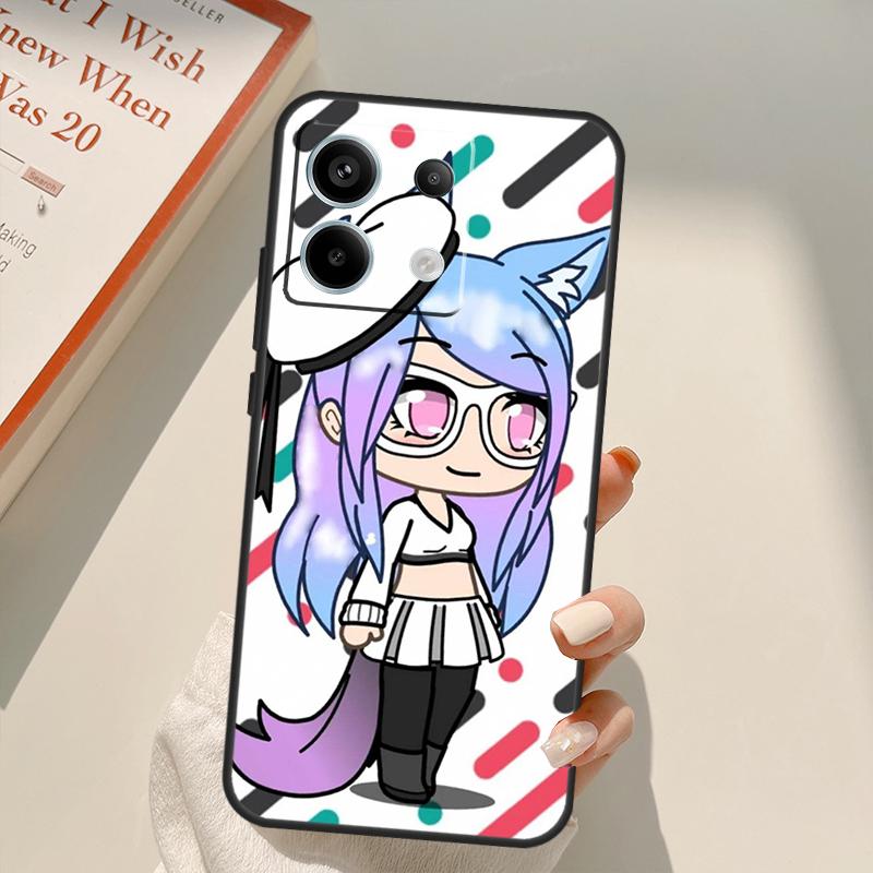 

Чехол Gacha Life Game для Xiaomi Redmi Note 14 13 12 10 11 15 Pro Plus Чехол для Redmi 15C 10C 12C 13C 14C 15 Redmi 15 5G
