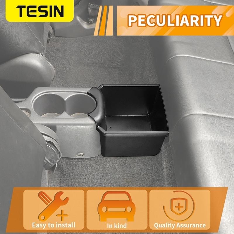 TESIN Stowing Tidying Car Central Control Rear Storage Box Organizer Tray For Suzuki Jimny JB43 2007-2017 Interior Accessories