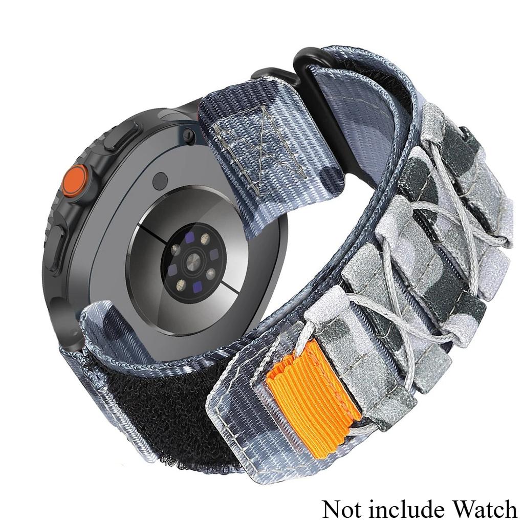 Nytt nylonband för Samsung Galaxy Watch 8/8 Classic Ersättningsarmband Sportklockband Correa för Watch ultra2025/7 47mm Band