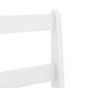 5 Piece Dining Set PANAMA White Solid Pine Wood