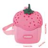 Strawberry Children Backpack Cloth Students Chest Bag Cute Children's Crossbody Bag  Travel