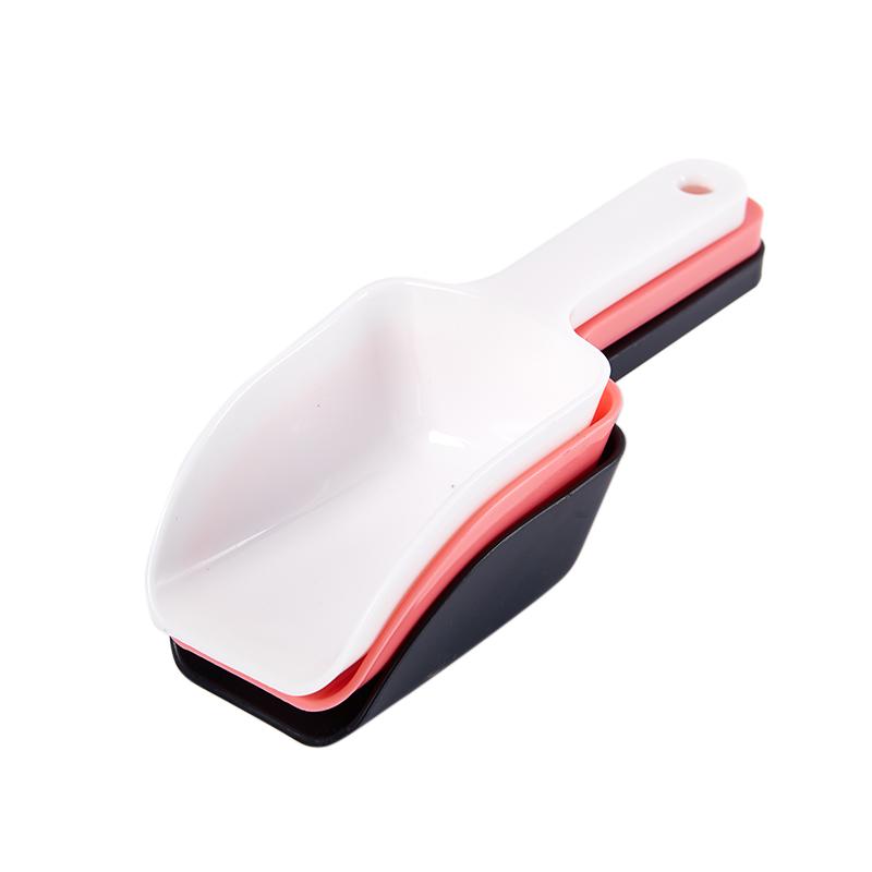 Uniwersalne plastikowe łyżki Łyżka do lodu Mąka ryżowa Cukierki Pop Corn Ziarna kawy