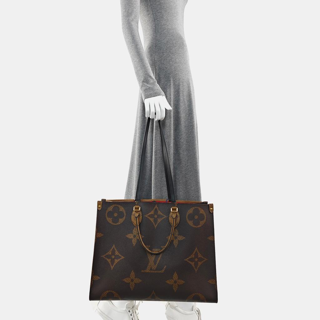 [Pre-Owned] Louis Vuitton Onthego GM 'Brown Monogram Canvas/Brown Monogram Reverse Canvas' - Very Good #1YON1Q4