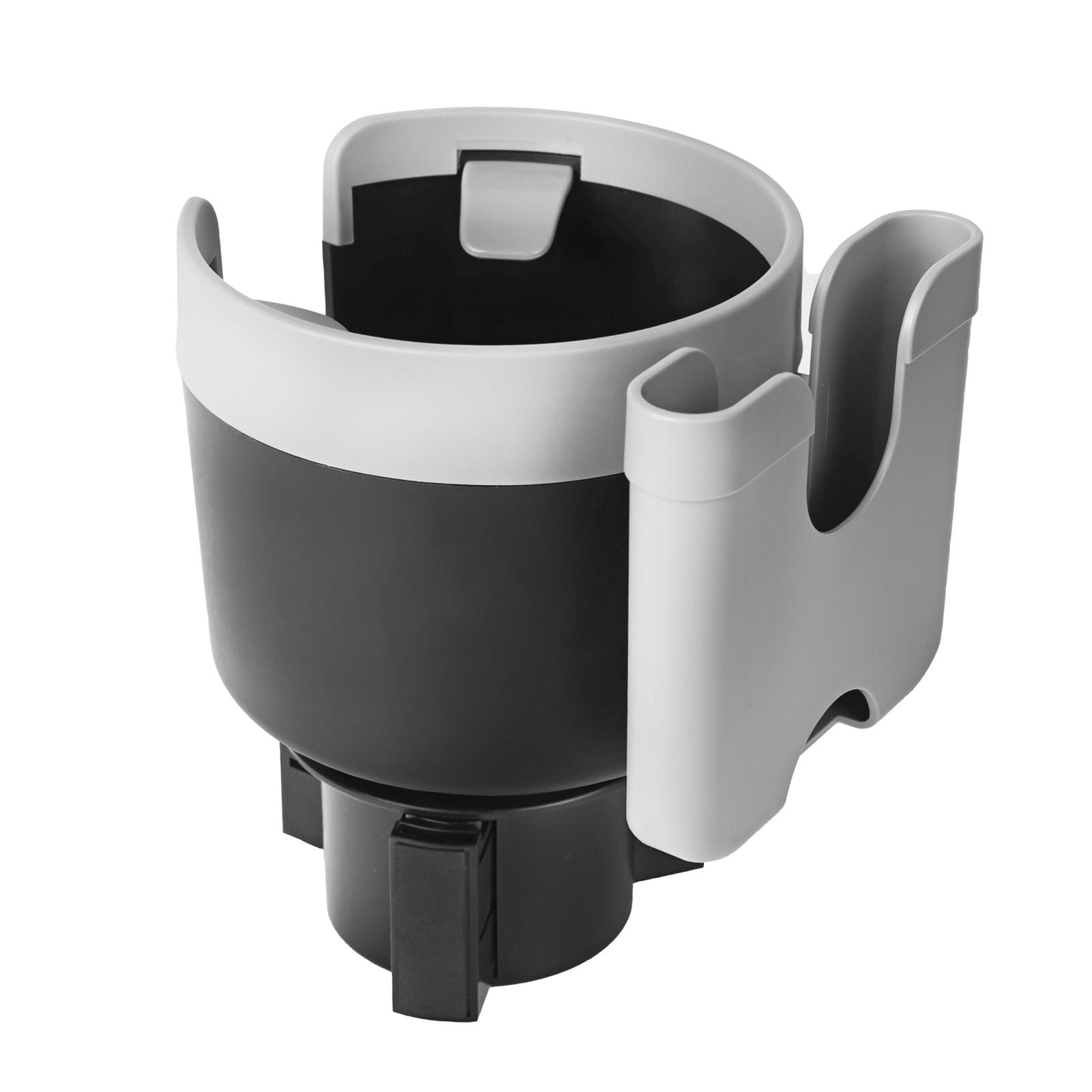 

Держатель для детской бутылочки с молоком Расширяемый автомобильный держатель для чашки 2-в-1 Держатель для напитков Держатель для телефона