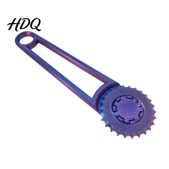 Serrated Gear Roller Cutter Cardboard Perforation Tool 3D Printed Paperboard Perforating Cutter
