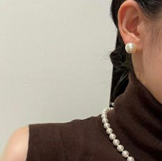 Elegante Zirkon-Ohrringe: High-End Mückenabwehr-Ohrclips für Damen, vielseitiges Herbst-/Winter-Accessoire