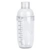 PC Cocktail Shaker with Scale Milk Teapot Juices Wine Plastic Cup for Home Bar Store