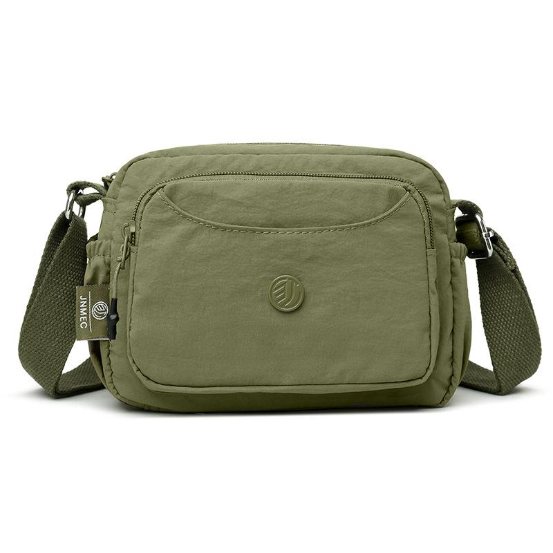 Nylon Bag Women's Crossbody Shoulder Bag Multi-Layer Large Capacity Waterproof Mother Bag