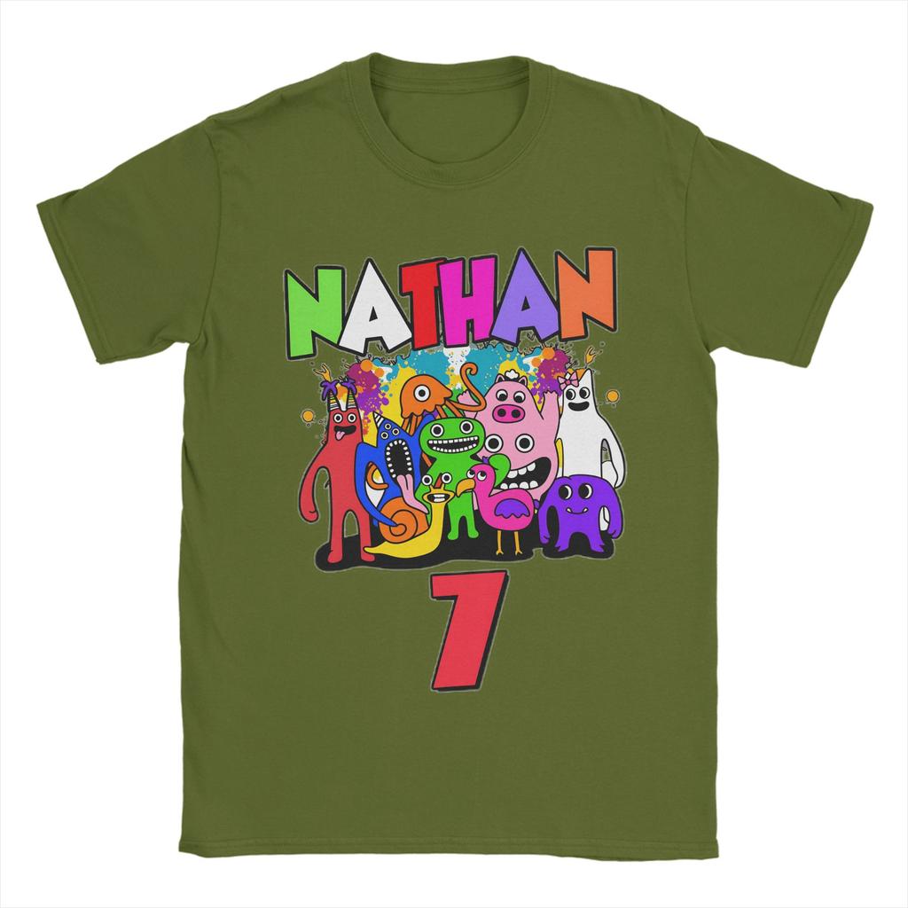 Garten of Banban Friends Characters T Shirt Unisex 100 Cotton Novelty TShirt Crewneck Tee Shirt Short Sleeve Tops Plus Size