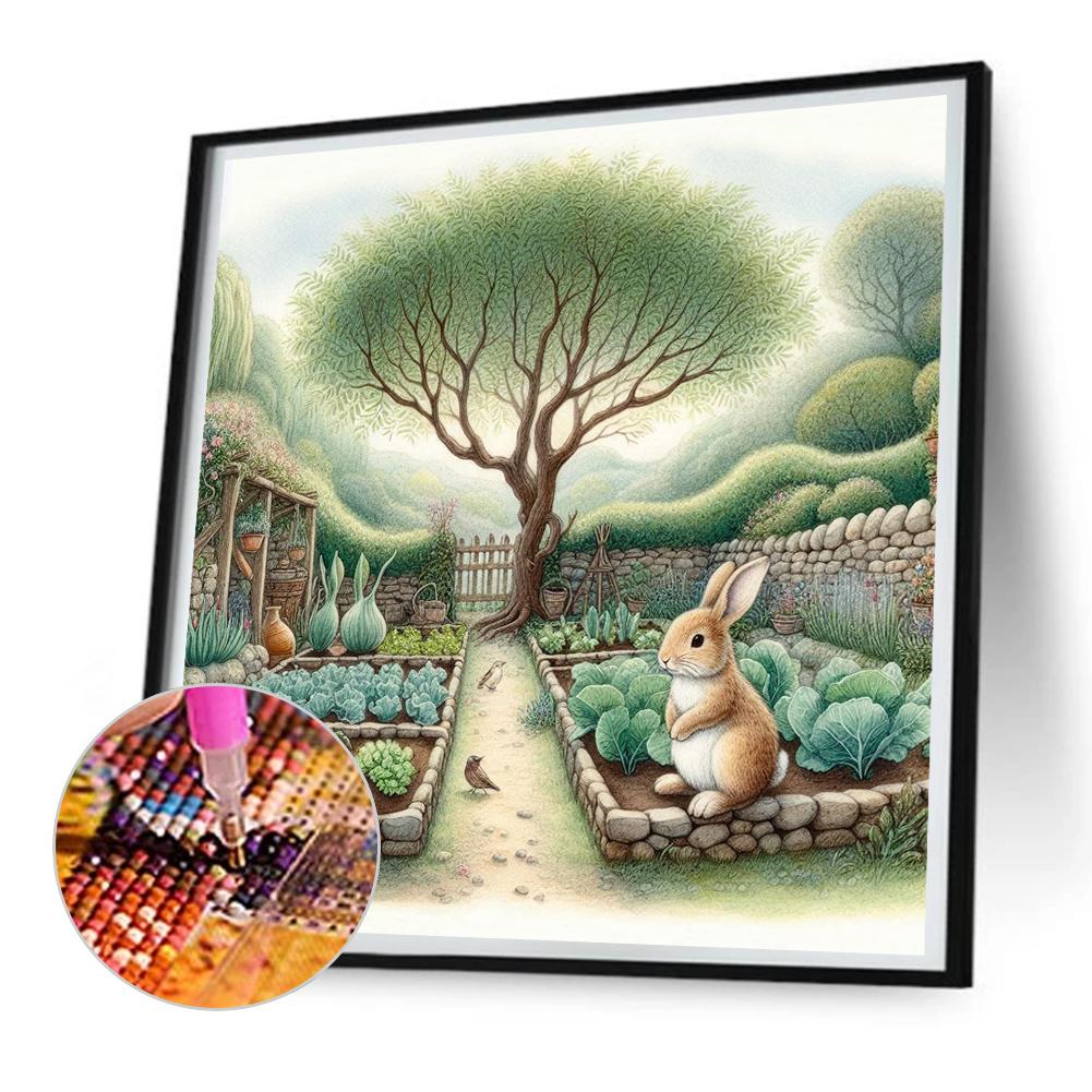 

5D-Diamantgemälde zum Selbermachen runder Bohrer Blumen Pflanzen Dekor Kunsthand