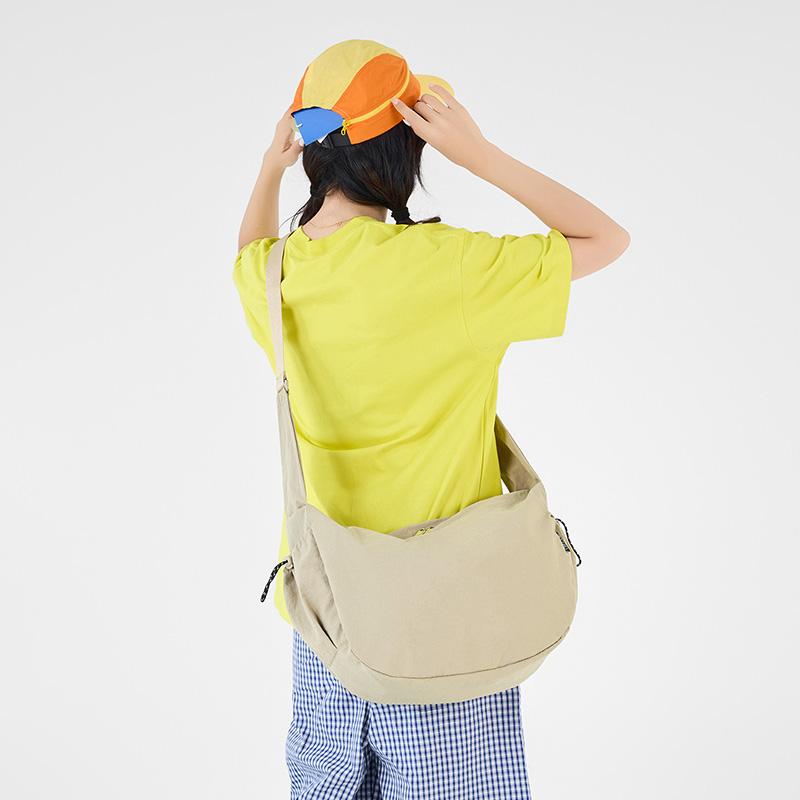 Women's Lightweight Nylon Crossbody Bag Shoulder Tote Bag