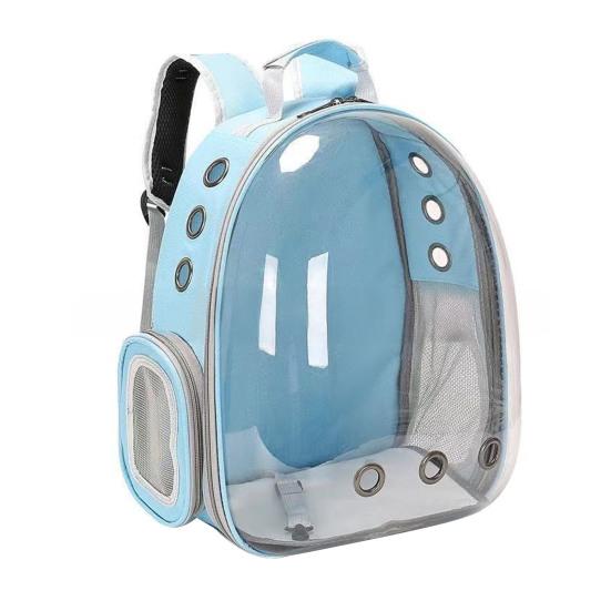 

Рюкзак-переноска для домашних животных, дышащий рюкзак-пузырь для кошек, маленьких и средних кошек, щенков, портативная капсула для домашних животных для путешествий, походов, прогулок, кемпинга B