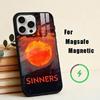 S-Sinners M-Movie-E W-Wallpaper Phone Case For iPhone 17,16,15,14,13,12,Plus,Pro,Max for Magsafe Magnetic Wireless Charging