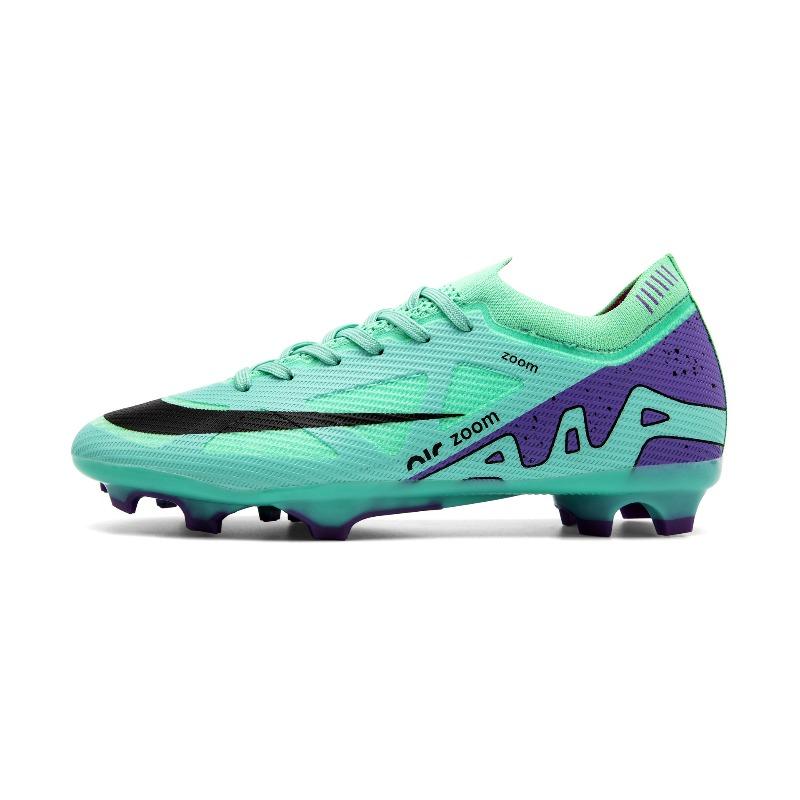 Young boys and girls, primary and secondary school students, children's wear-resistant and non-slip medium and high-top long-nail football shoes