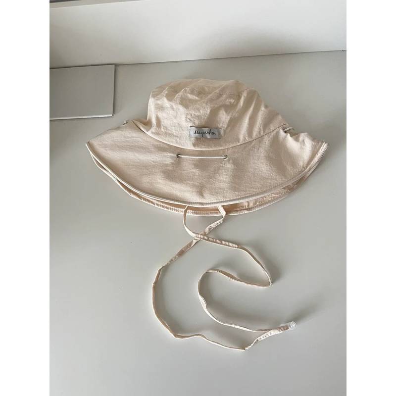 Summer Girls Dopamine Bucket Hat With Sun Protection And Adjustable Fit For Outdoor Activities