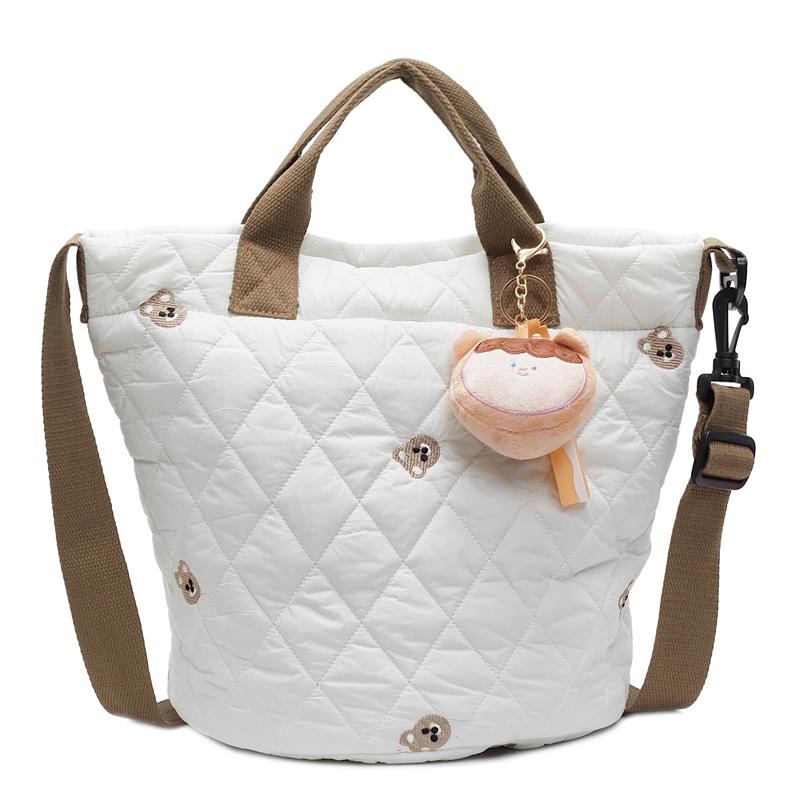 Большая вместительная сумка-тоут для учебы — фото 18