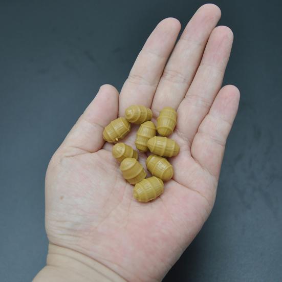 Yousheng 10Pcs Carp Fishing Lure Portable Mini Floating Sinking Ball Bionic Bait Outdoor Lake Pond River Freshwater Fishing Accessories