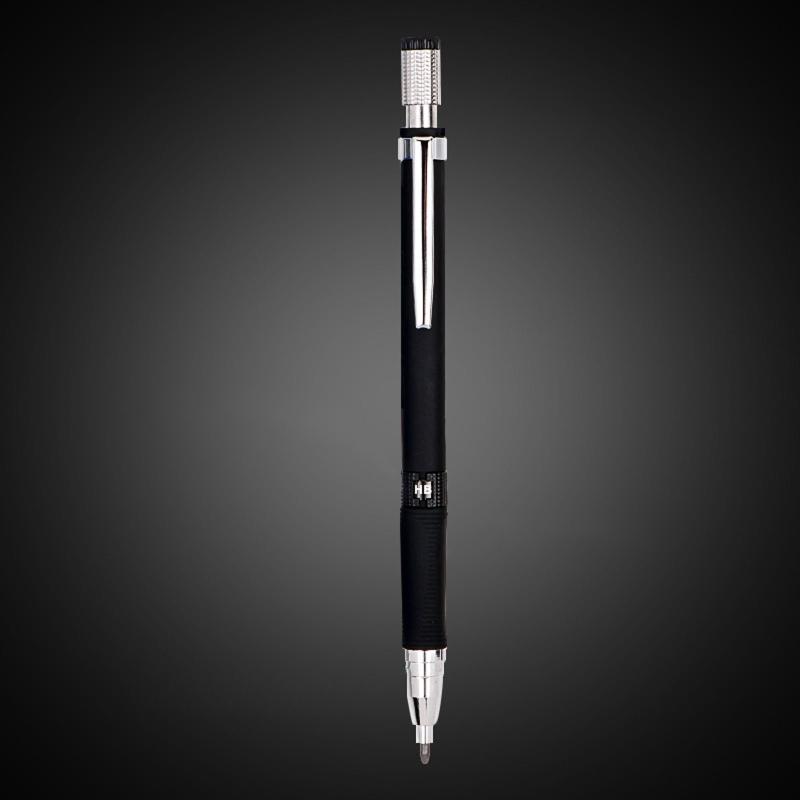 2.0 Mm Mechanical Pencil Set 2x Automatic Pencils 2 Cases Refills (Color and Black) for Draft Drawing Writing Crafting