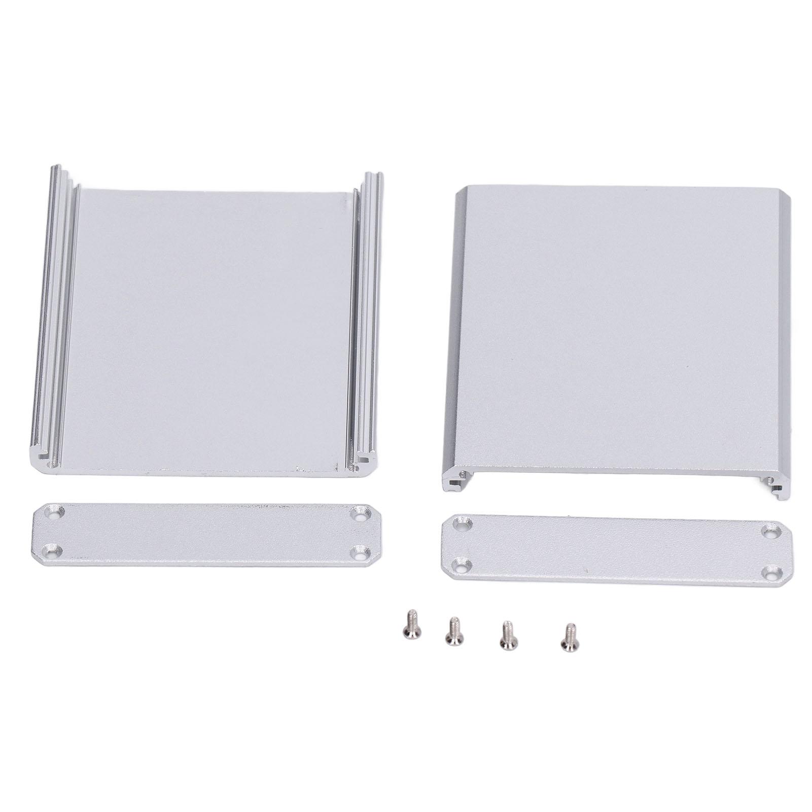 Sonoff 2 Silver Aluminium Electric Box Waterproof Junction Enclosure Case Split Type For Diy