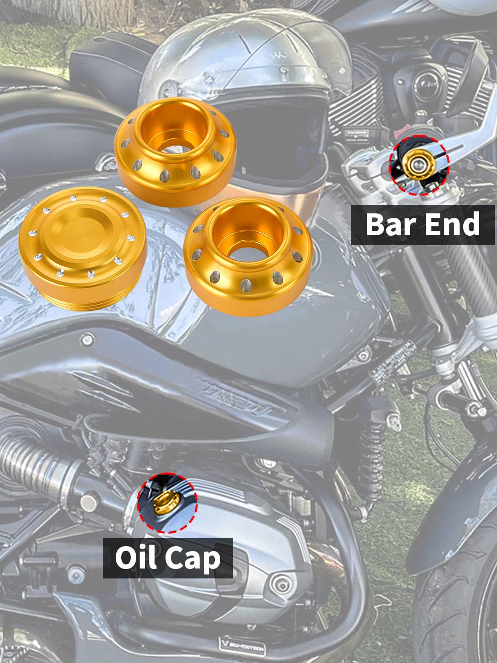 Frame Plug Fest Set Frame Hole Caps Bar Ends Cover R9T Urban GS Oil Filler Cap For BMW R nineT R NINE T Pure Scramber Racer /5