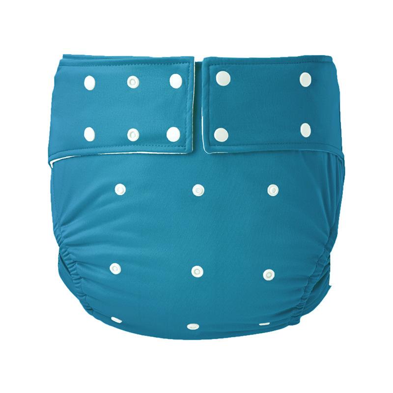 Adult Incontinence Cloth Diaper Cover - Adjustable, Anti-Leakage Pants for Bedridden Care