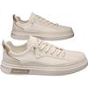 Huili Men's Breathable Sneakers, 2026 Summer New Style Versatile Mesh Thin Casual Shoes, White/gray, Size 39