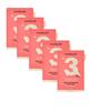 No.3 Pore Care Serum Mask Pack Deep Cleansing & Hydrating Face Mask (5 Sheets)