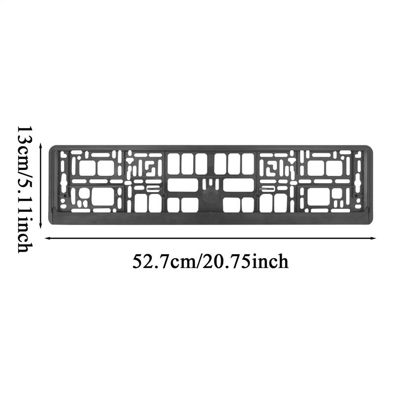 Kennzeichenhalterung Kfz-Kennzeichenrahmen Europa Limousine LKW Und Nutzfahrzeug Zubehör Wetterfest