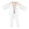 [GloryOry] 11cm Doll Clothes Suit 3-Piece Set: Jacket, Shirt, Tie, and Pants. Miniature Outfit Set for 11cm Dolls. Perfect for Nendoroids and Dolls.