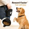 Outdoor Dog Treat Bag Portable Training Food Pouch Snack Pocket for Puppy Walking Obedience Reward Holder Pet Supply Use Clip