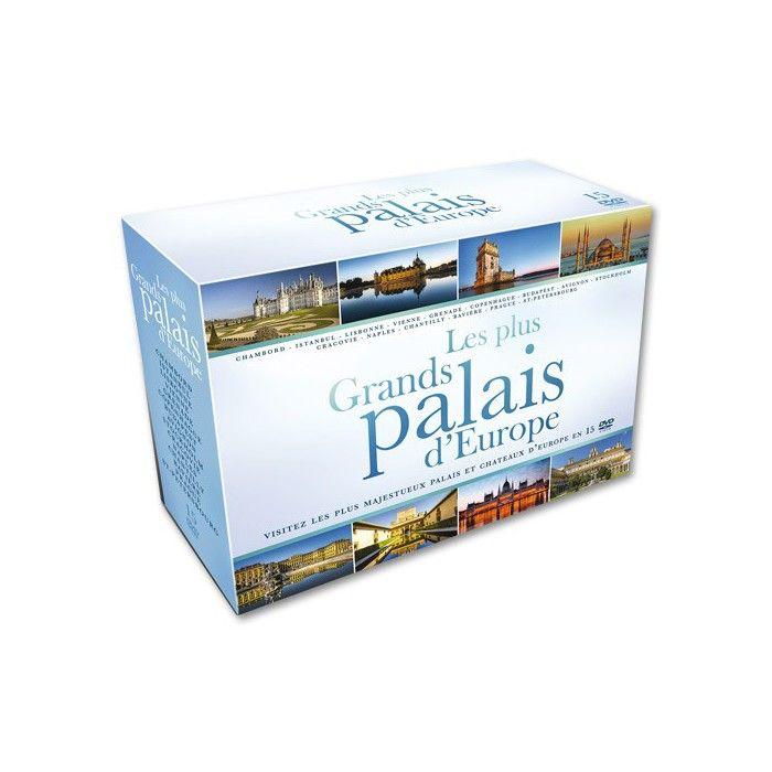 Non communiqué Coffret Les plus grands palais d'Europe DVD - 3550460056934
